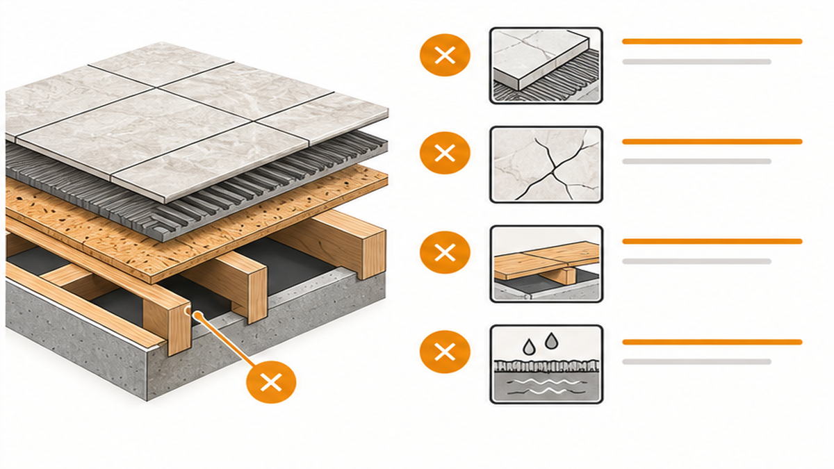 Common Floor Tiling Mistakes That Cause Premature Failure — floor tiles